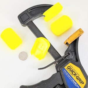 Replacement quick grip jaw pads for irwin med-duty 300lb bar clamp (4 pack)