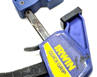 Cabezal/pie de repuesto de abrazadera de agarre rápido para abrazaderas de gatillo/barra Irwin Mini de 140 lb (EE. UU.)