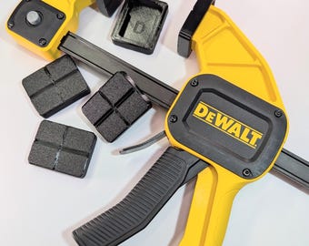 Replacement grip jaw pads for dewalt large 300 lb trigger/bar clamps (pack of 6) usa