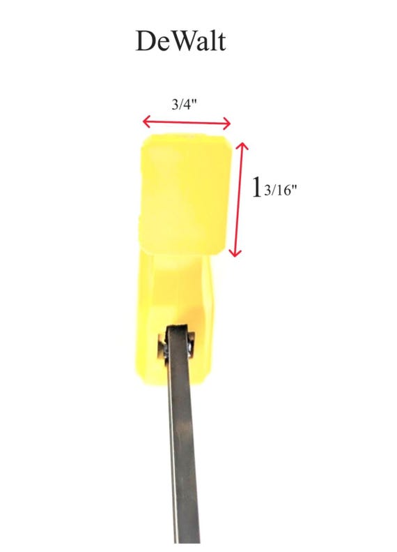 DeWalt Replacement Grip Jaw Pads - Medium 100 Lb Trigger/Bar Clamps (6 Pack) Made In USA
