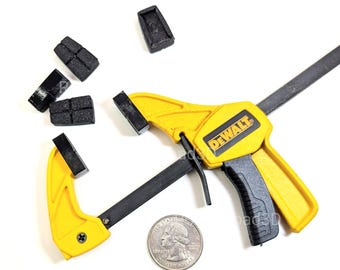 Replacement grip tapered jaw pads for dewalt small 35 lb trigger/bar clamps - 6 pack