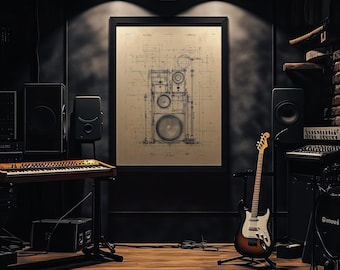 Speaker Blueprint: The Science of Sound| Printed or Digital |