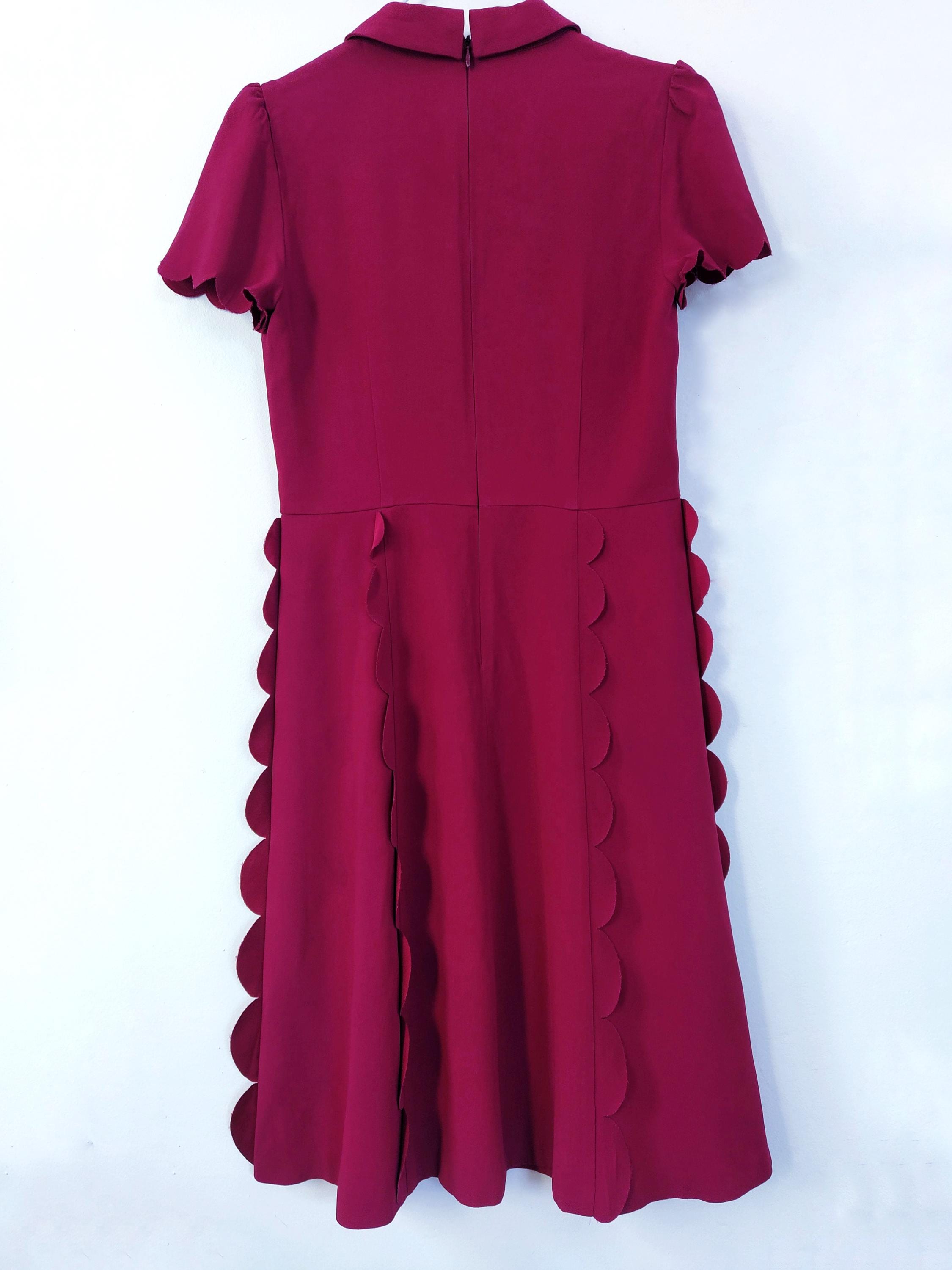strapless open back dress Red Valentino