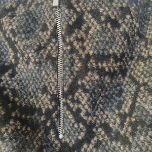 Wool blend python skirt image 5