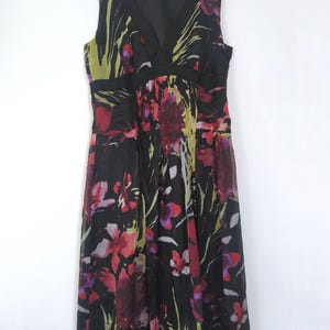 100% silk vintage dress