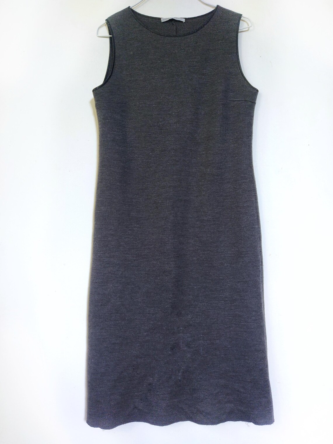 Sheath merino blend vintage dress, foto 1 di 5
