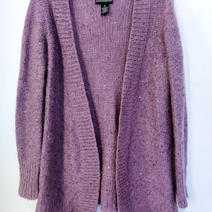 Cynthia Rowley mohair blend cardigan with sequins
