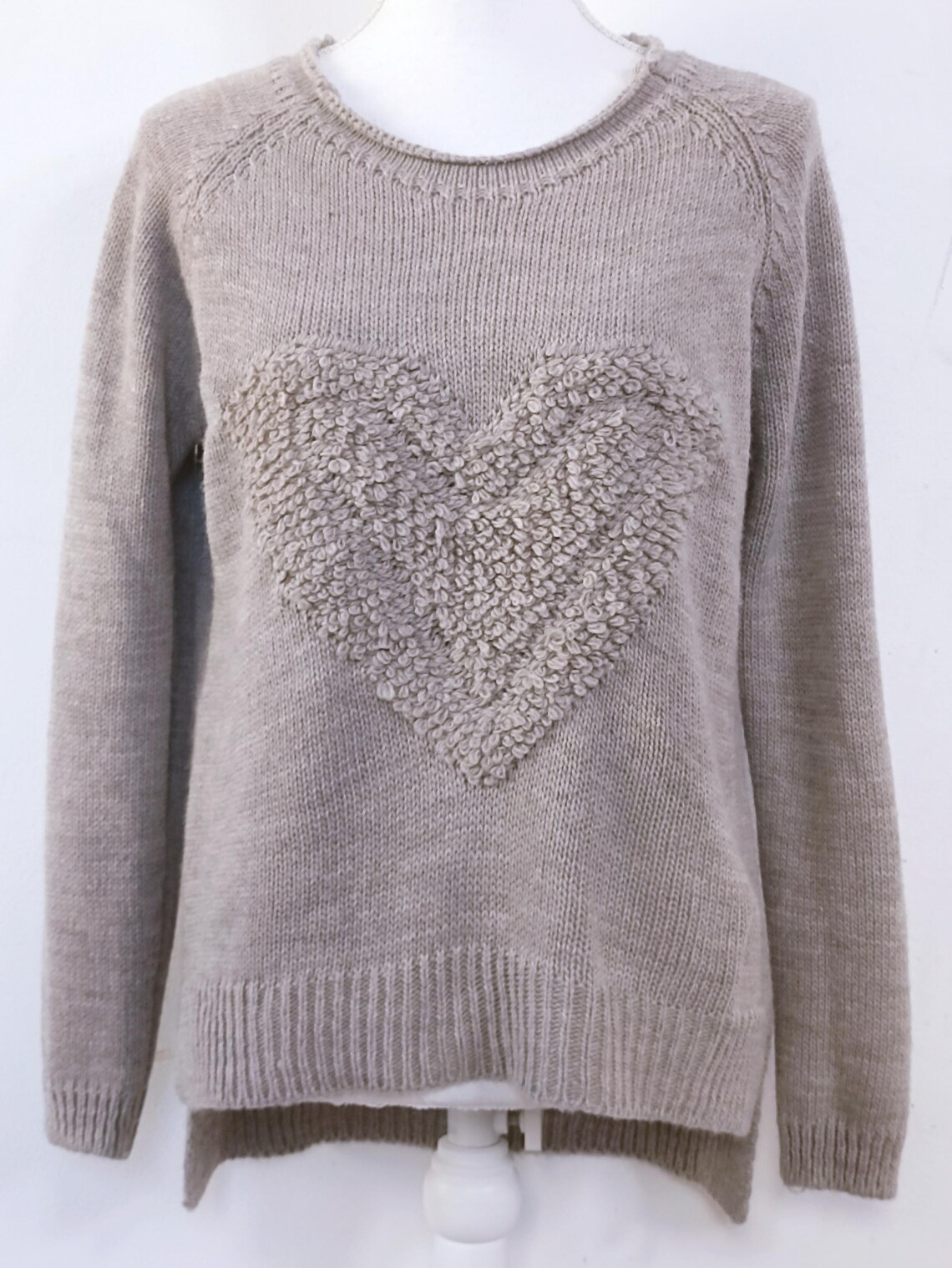 Vintage cappuccino mohair blend sweater, size M, foto 1 di 5