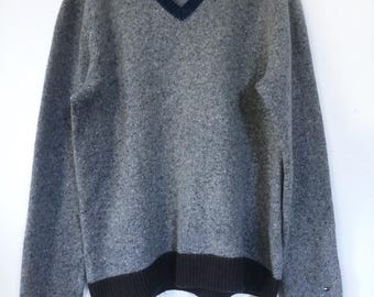 Suéter de lana vintage de Tommy Hilfiger