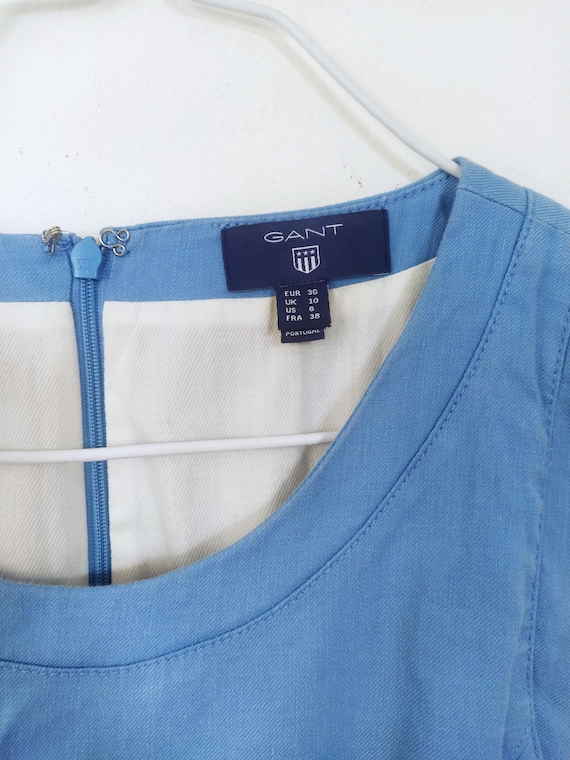 Vintage Gant Linen Dress - Etsy