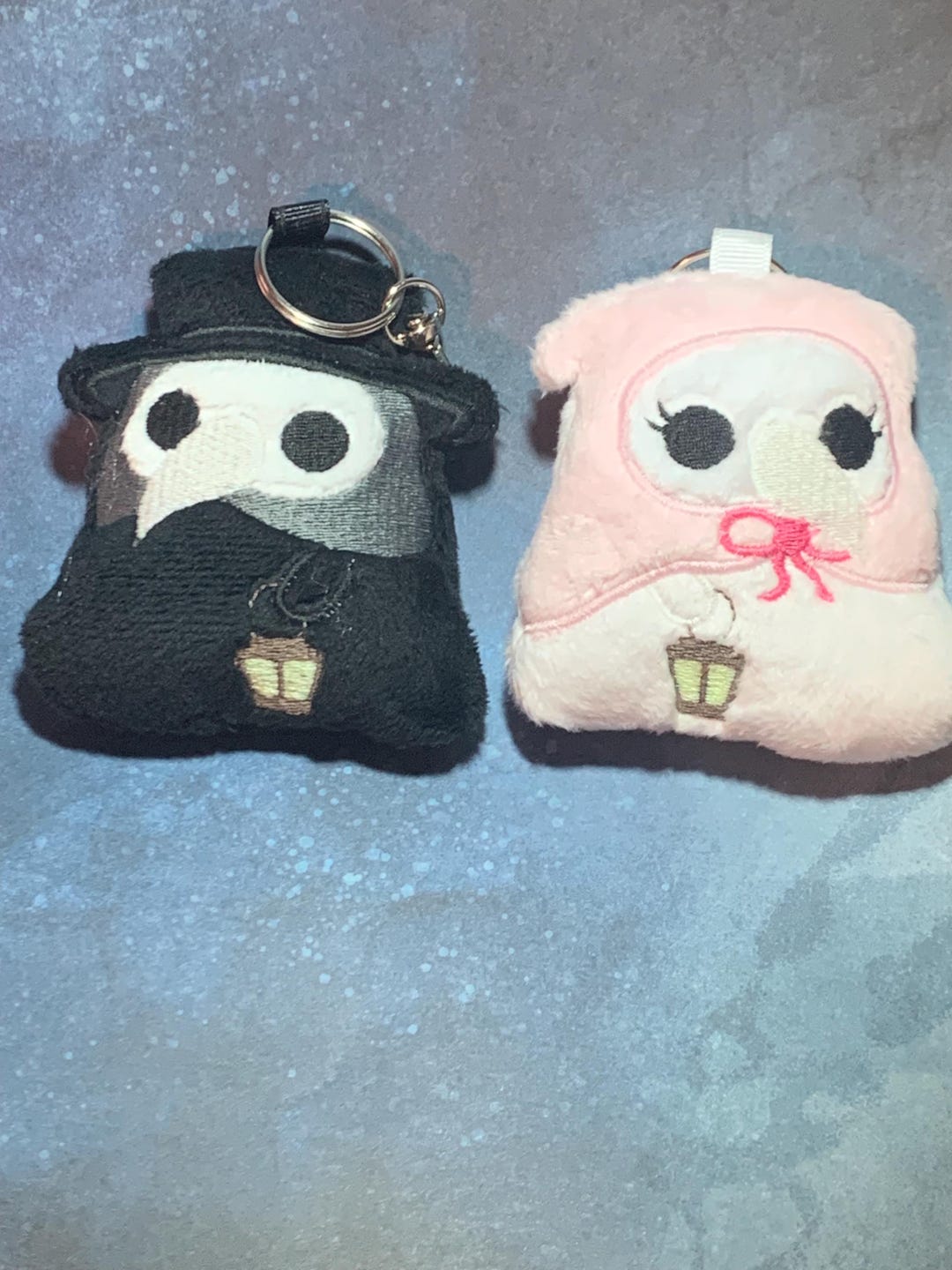 Plague Doctor or Nurse Plush Keychain Charm - Etsy
