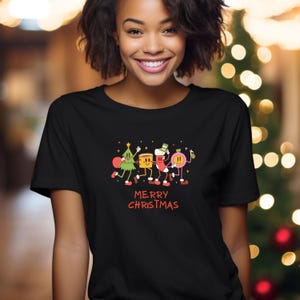 Festive Unisex Christmas T-Shirt: Holiday Joy Tee for All, Perfect Xmas Gift