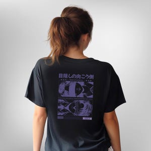 ユニセックスアニメTシャツ：コスプレやコンベンションに最適なマンガデザインのストリートウェア