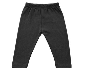 Black Baby Toddler Comfy Pull-On Pants