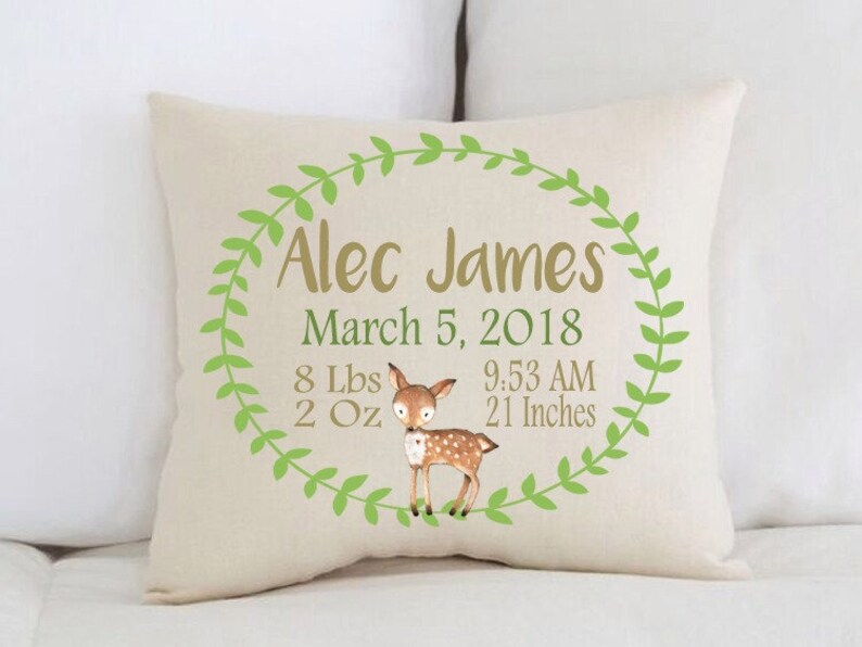 Unique Baby Gift Birth Announcement Personalized Baby Etsy
