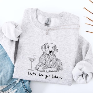 Golden Retriever Sweatshirt, Golden Retriever Sweater, Golden Retriever Mama Sweater, golden retriever Lover Gift, golden mama shirt