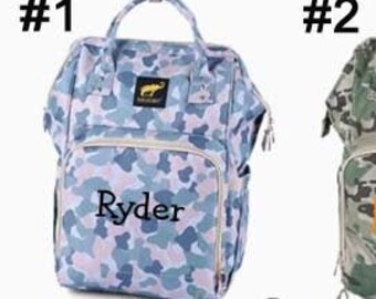 realtree camo diaper bag backpack