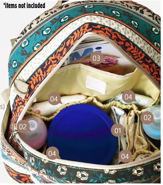 Boho nappy bags sales