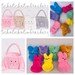 Plush Easter Bunny, Easter basket stuffer  7 colors  or Plush Bunny baskets! 