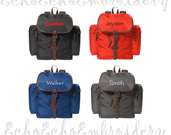 Backpack Pack, Mens Diaper Bag, multi purposed Gym or hiking bag  Personalized