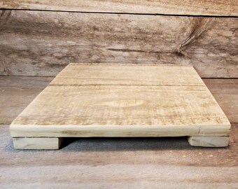 Rustic Wood Riser Farmhouse Riser Candle Stand Plant Stand | Etsy