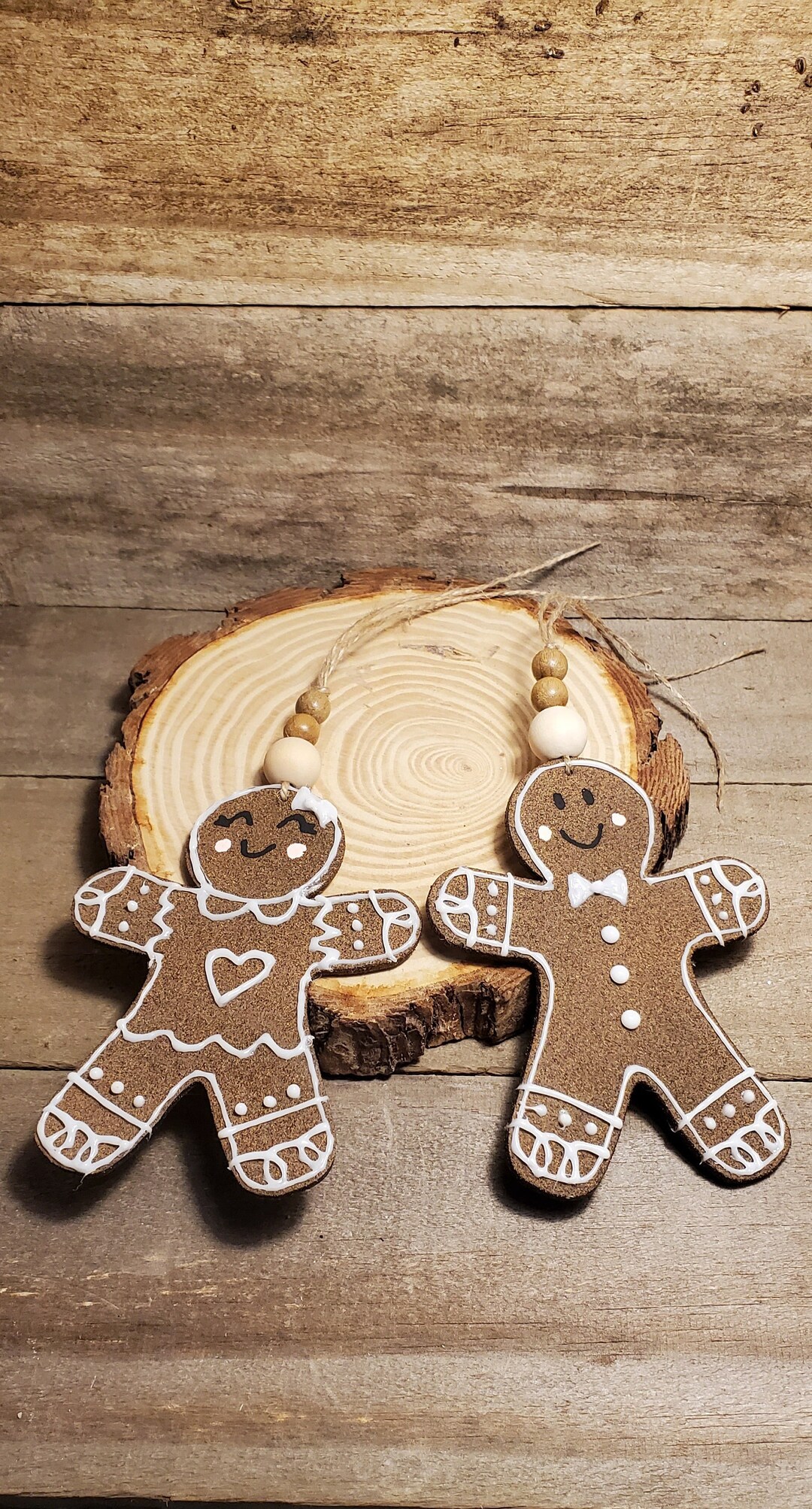 Christmas Gingerbread Man Ornament, Gingerbread Man Christmas Decor