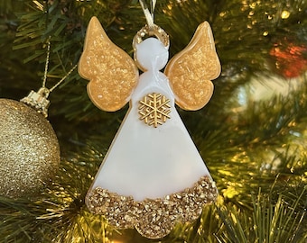 Angel Christmas Decoration • Handmade Piece for Tree or Festive Home Display