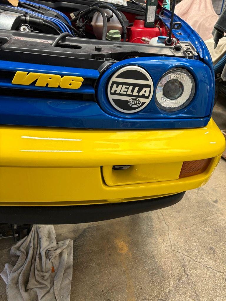HELLA Headlight Covers for TYC Headlights on GOLF 3 Mk3 - Etsy