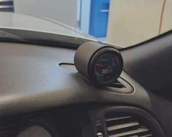 Nissan Skyline R33 pressure gauge bracket, defrost grille