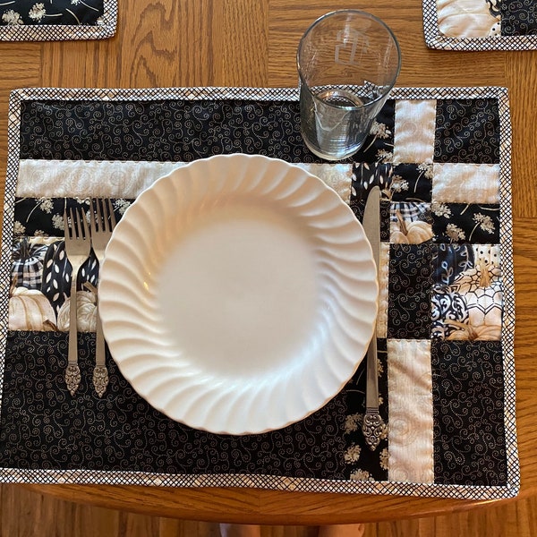 Quilted Placemats Set of 4 Etsy