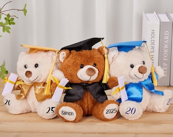 Custom Graduation Teddy Bear 2025,Plush Graduation Bear,Preschool Graduation,College Grad Gift,Plush Graduation Gift,Graduation Gift For Her