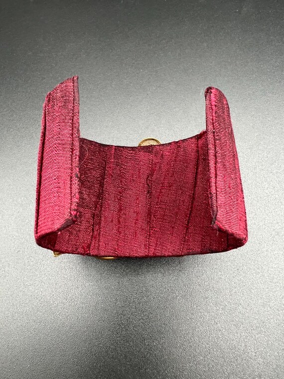 Statement Cuff Bracelet with Large Jasper Stone F… - image 8