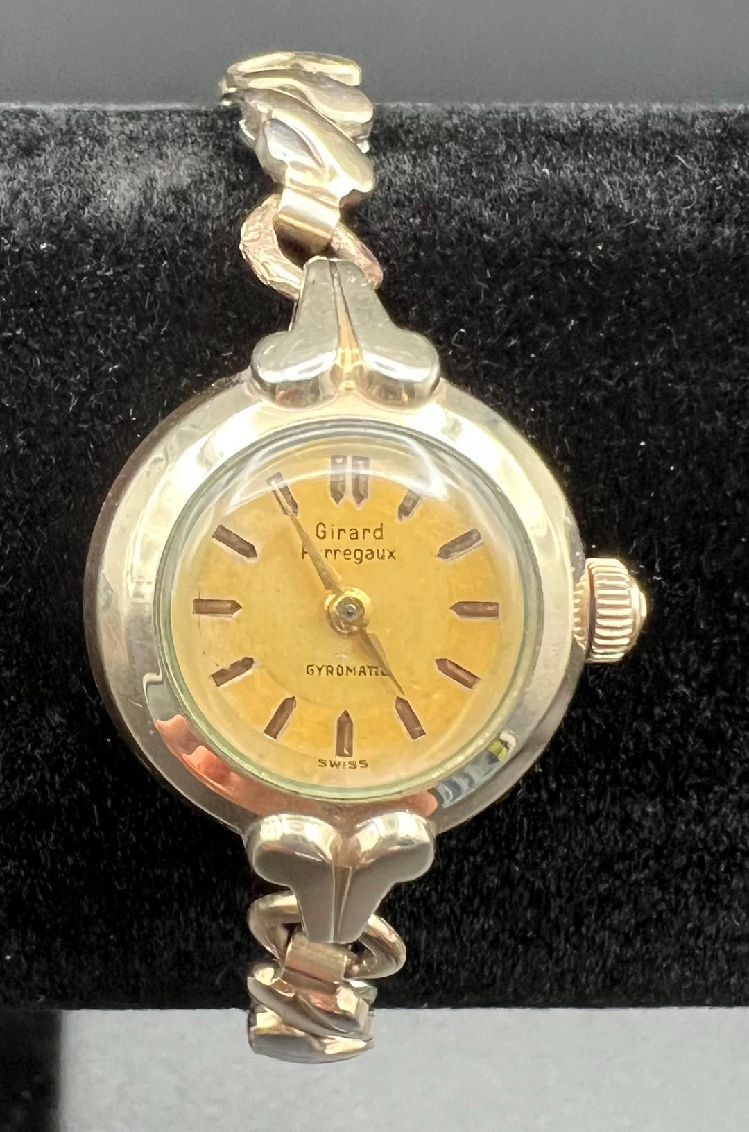 Vintage Automatic 10k Gold Filled Girard Perregauk Ladies watch Antique Girard Perregaux swiss automatic ladies 10k Gold  main image 4