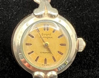 Elegant Gold Filled Girard Perregaux Women\'s Watch Girard Perregaux ladies watch 14k gold filled Round vintage  main image 3