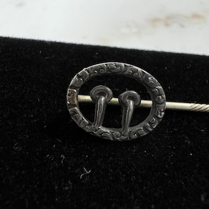 Antique Sterling Silver TCP Stick Pin