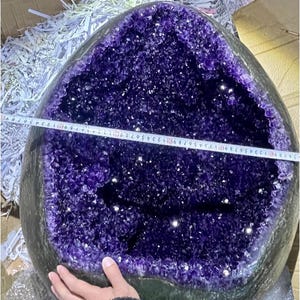 256kg Natural amethyst geode, Crystal geode,Amethyst cluster,Home decoration,Crystal specimen,Crystal gift,Crystal healing