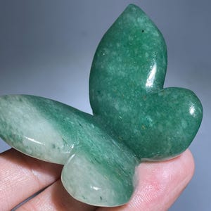 2.3&quot; Natural Aventurine butterfly skull quartz crystal skull,Crystal butterfly,Hand made skull,Crystal gifts,crystal healing 1x