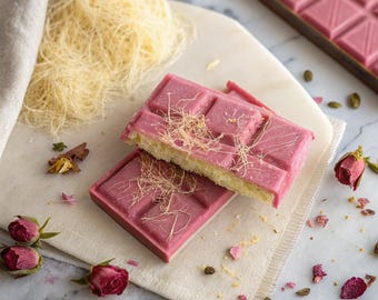 Angel Hair Chocolate Recipe PDF — Pink Bar with Pismaniye Floss