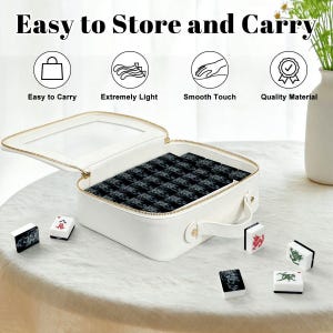 Black Smoke Mahjong Tile Set 166 Pieces, Acrylic American Mahjong Tiles with Jokers, Complete Game Set with Organizer, Edgy Rebel Mahj Lover image 6