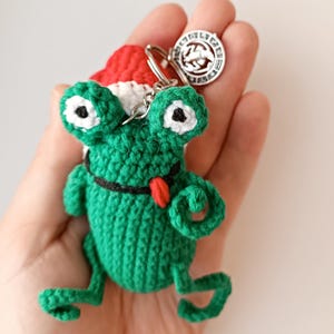Chaveiro personalizado sapo verde chaveiro sapo com chapéu de papai noel signo do zodíaco pingente charme para bolsa chaveiro presente de inauguração
