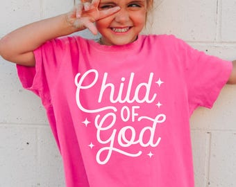 Child Of God Kids Christian Shirt, Christian Youth Shirt, Bible School Toddler Tee