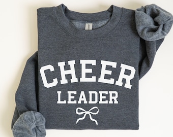 Girls Cheer Kids Sweatshirt, Cheerleader Sweater, Kids Dance Shirt, Cheer Sweatshirt Competition Shirt, Trendy Girls Cheer Team