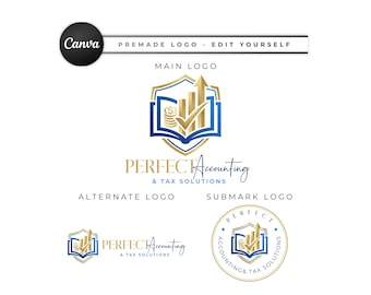 Diseño de logotipos de contabilidad, logotipos de contabilidad, logotipos de CPA, logotipos de servicios financieros, logotipos de servicios de contabilidad, logotipos de impuestos, logotipos de empresas de impuestos, CA AL16