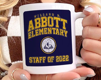 Kubek ceramiczny dla personelu szkoły podstawowej Abbott 2022 – prezent dla fanów serialu telewizyjnego