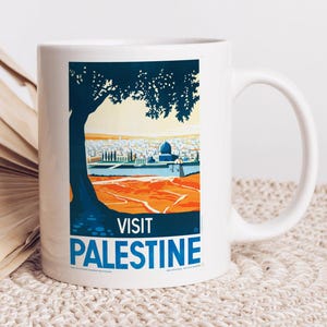 Palestina Travel Souvenir Mok Cadeau Keramische mok Koffiemok