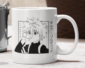 Killua Anime Ceramic Mug - Anime Fan Gift