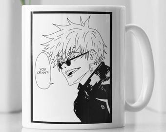 Gojo Satoru Mug: Jujutsu Kaisen Anime Fan Gift