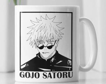 Gojo Satoru Anime Mug - Jujutsu Kaisen Fan Gift