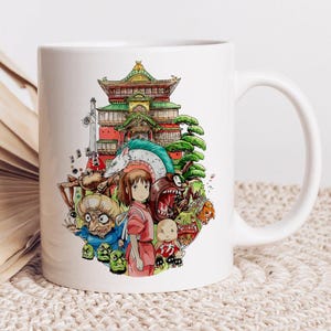 Spirited Away Ceramic Mug: Studio Ghibli Anime Gift
