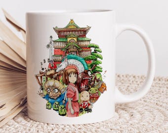 Spirited Away Ceramic Mug: Studio Ghibli Anime Gift